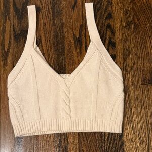 Jonathan Simkhai Ivory Knit Sweater